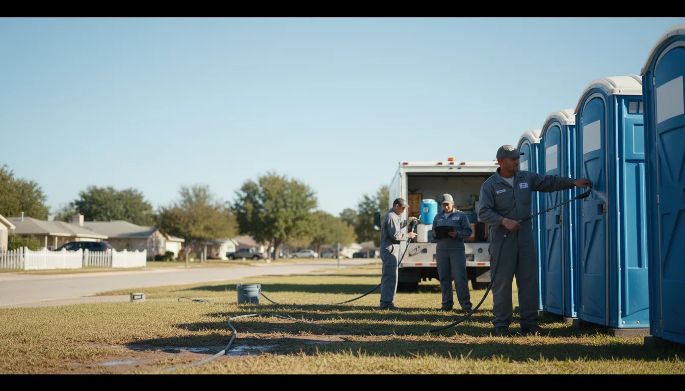 Long-Term Portable Toilet Rental in Ingalls, MI near me